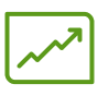 Uptrend Chart Icon
